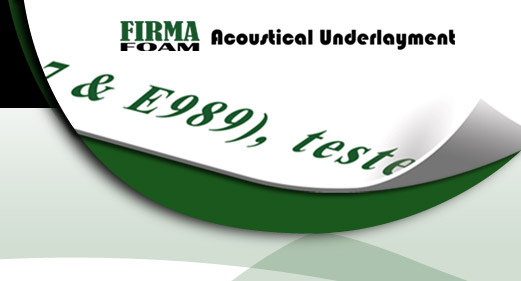 Firma® Foam Acoustical Underlayment